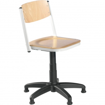 Drehspindelstuhl, höhenverstellbar 48-67 cm, feststehend, Drehspindelstuhl, höhenverstellbar 48-67 cm, feststehend,